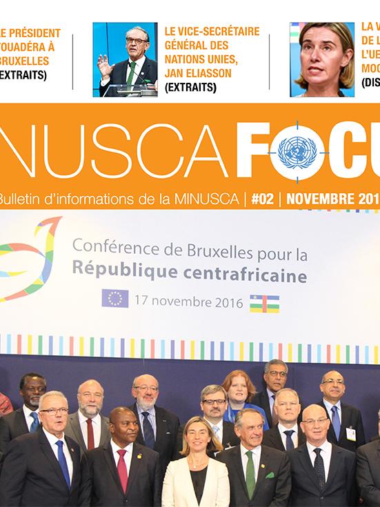 Couverture du bulletin d'information.