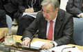 Le chef du HCR António Guterres se déclare 'profondément affligé' par la situation en RCA