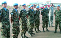 Arrivée en Centrafrique du contingent marocain de l’Unité de gardes des Nations Unies