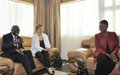 MmesValérie Amos et Kristalina Georgieva recues par le Chef de l'Etat de la Transition